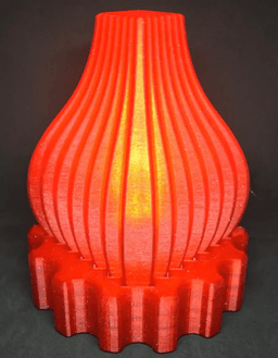 Fractal Led Lamp 2 3d model