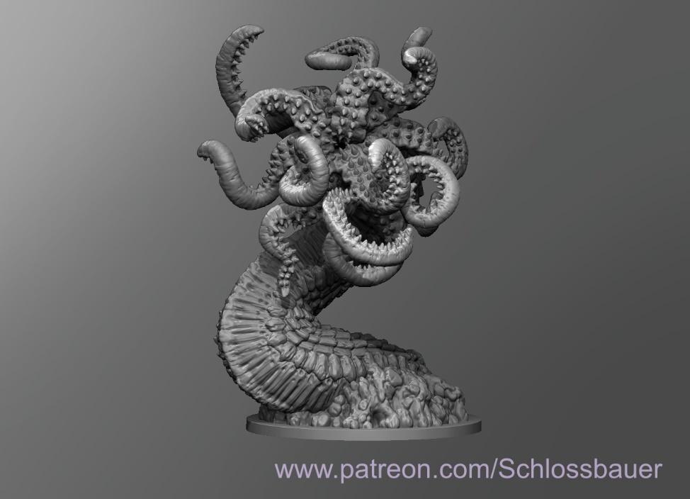 Chthonian 3d model