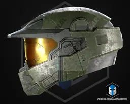 Master Chief Deimos Helmet - 3D Print Files 3d model