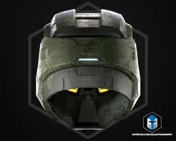 Master Chief Deimos Helmet - 3D Print Files 3d model