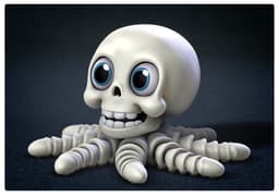 Flexi Skelly Octopus 3d model