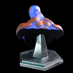 Spiderverse Spiderman 2099 Bust 3d model