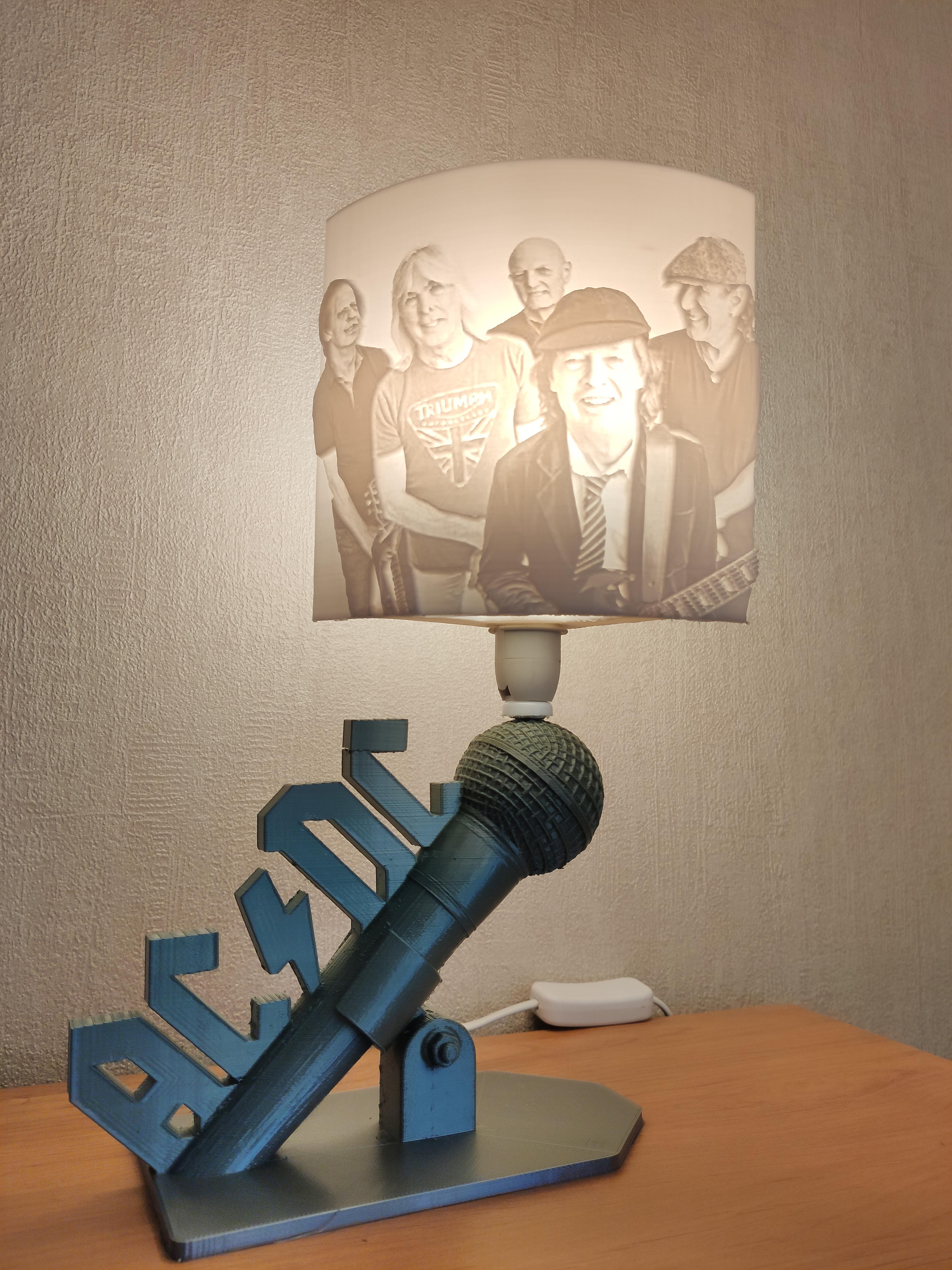 lampe ACDC 3d model