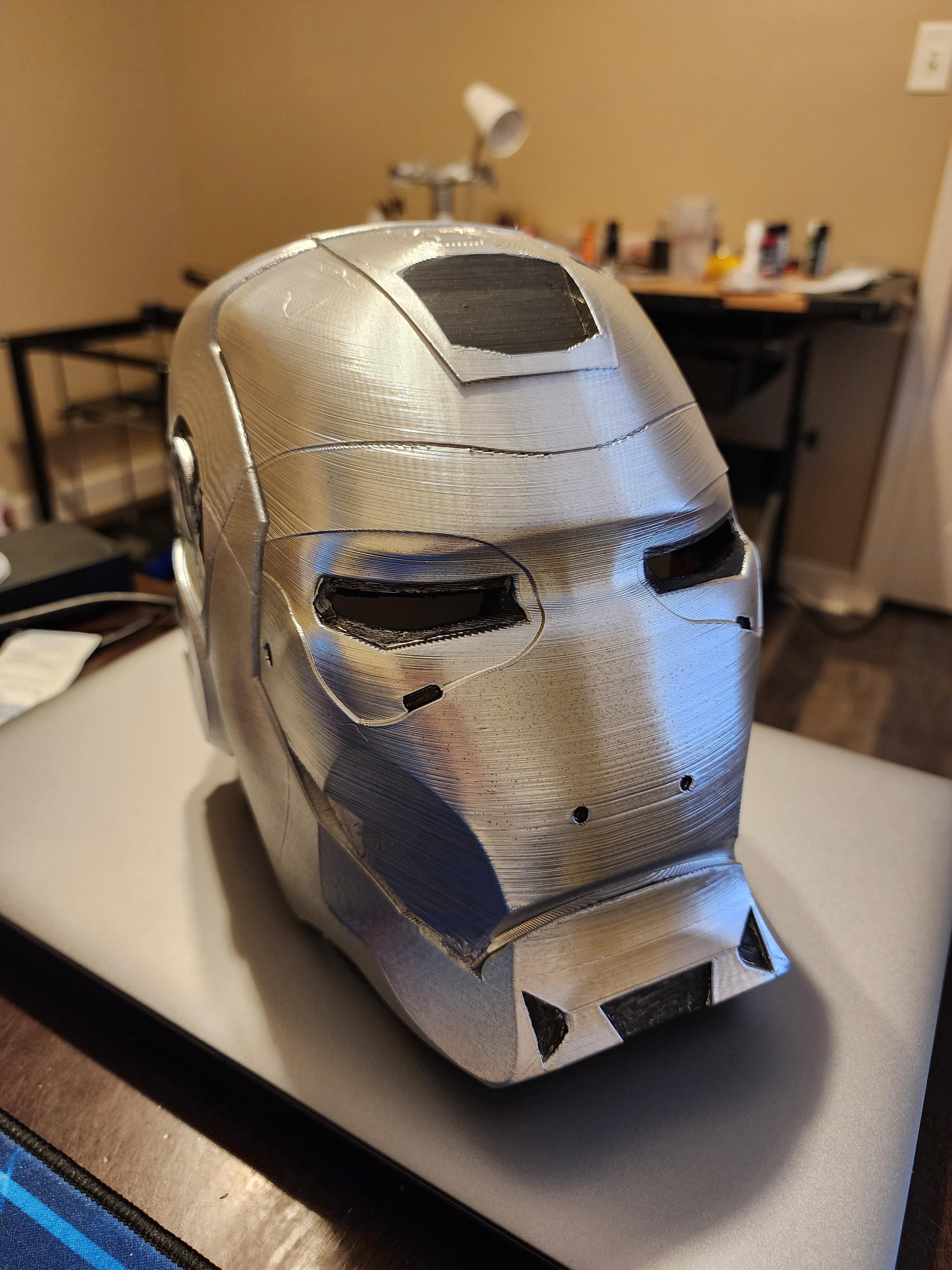 Iron Terminator Fan Art Helmet 3d model
