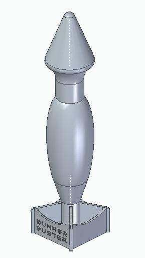 A Bomb 3d model