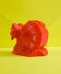 Magcargo Low Poly Pokemon 3d model