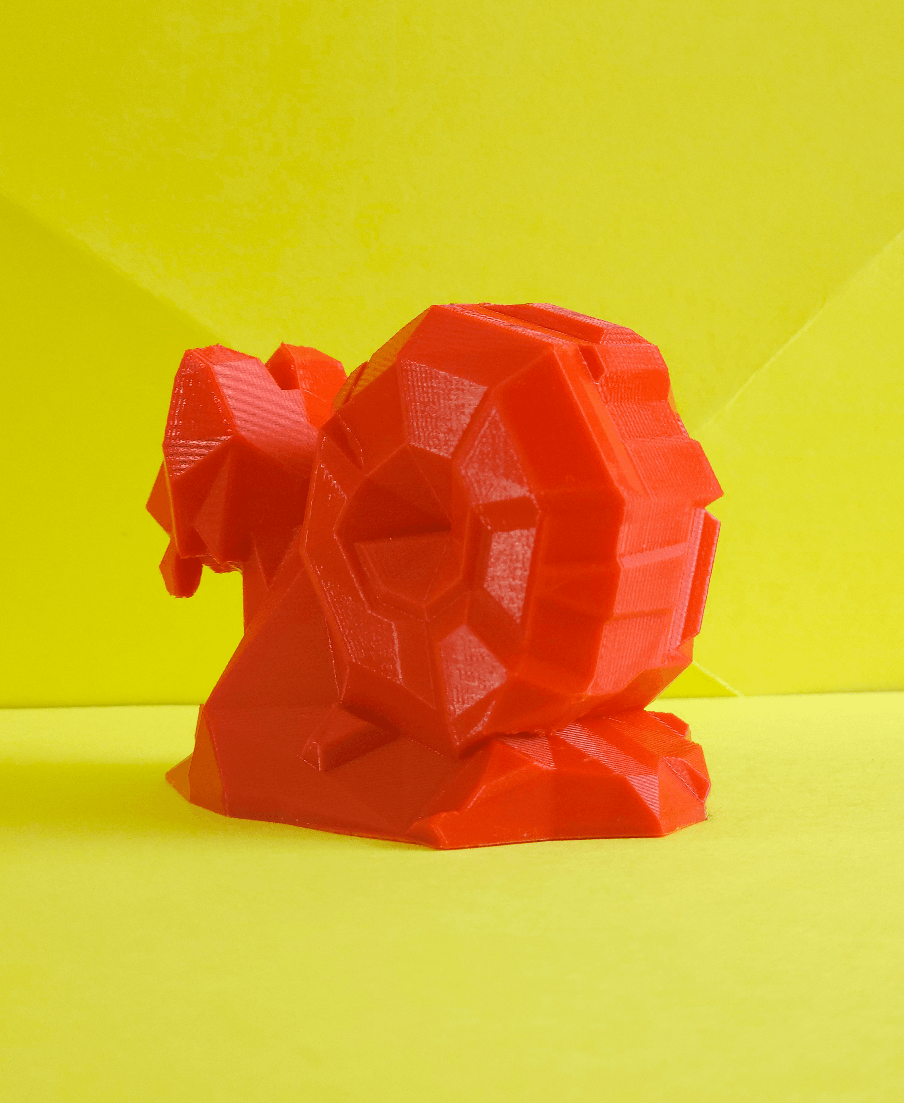 Magcargo Low Poly Pokemon 3d model
