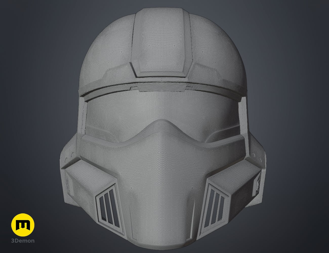 Helldivers 2 B-01 Helmet 3d model