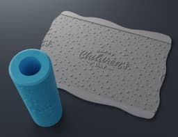 Children's Day Texture Rollers 3d model