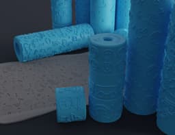 Children's Day Texture Rollers 3d model