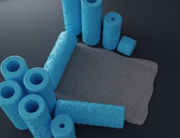 Children's Day Texture Rollers 3d model