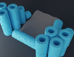 Children's Day Texture Rollers 3d model
