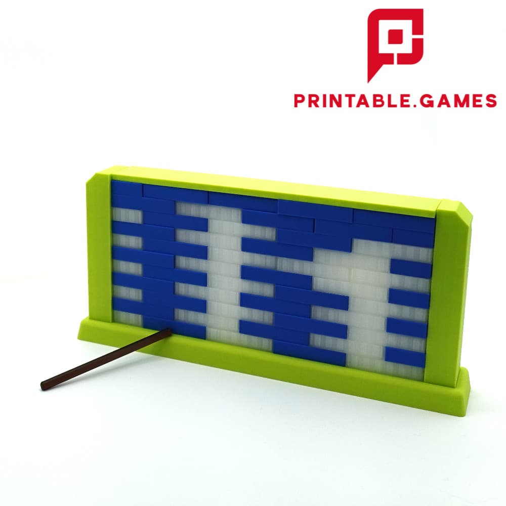 STACKING WALL COLLAPSE GAME 3d model