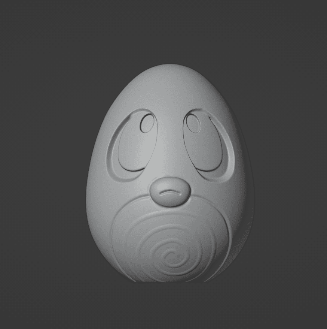 Poliwag Easter Egg 3d model