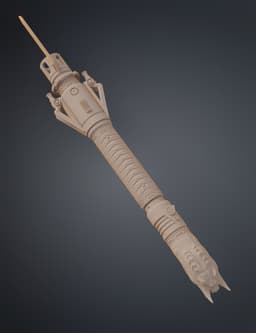 Justice Lightsaber - Jedi Survivor 3d model
