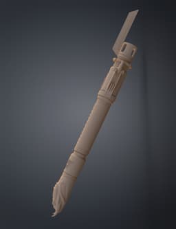 Justice Lightsaber - Jedi Survivor 3d model