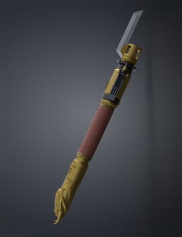 Justice Lightsaber - Jedi Survivor 3d model