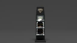 Brochure Rack 3d model
