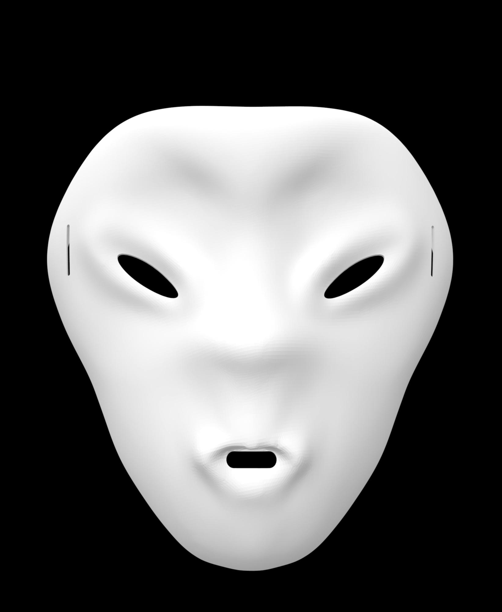 Nazca Alien Mummy Mask 3d model