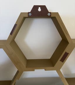 Honeycomb Modular shelf Unit 3d model