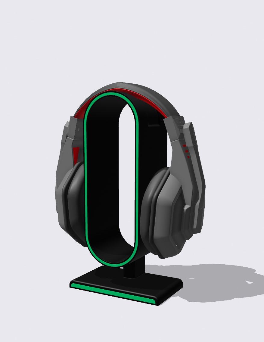 Headset Stand 3d model