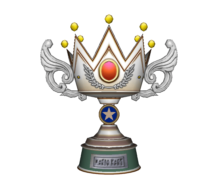 Princess Peach Trophy 3d model