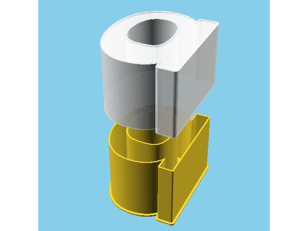 LATIN SMALL LETTER A, nestable box (v1) 3d model