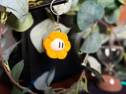 Flowey keychain - Undertale fanart 3d model