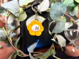 Flowey keychain - Undertale fanart 3d model