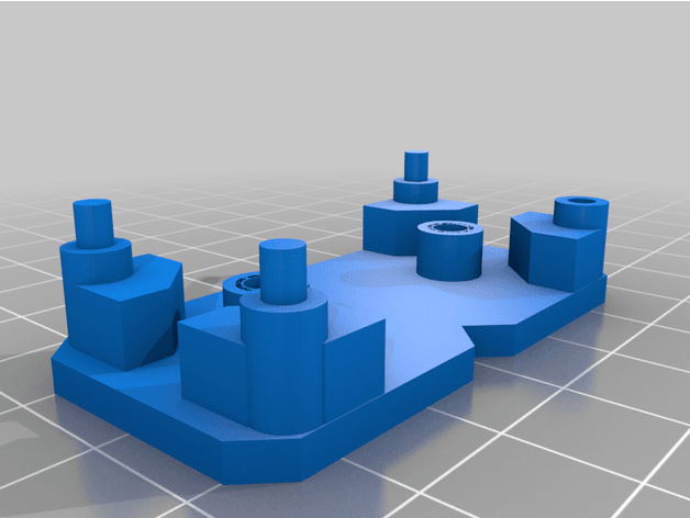 CMS ESP8266 module 3d model