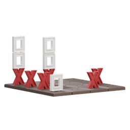 Tic Stack Toe 3d model