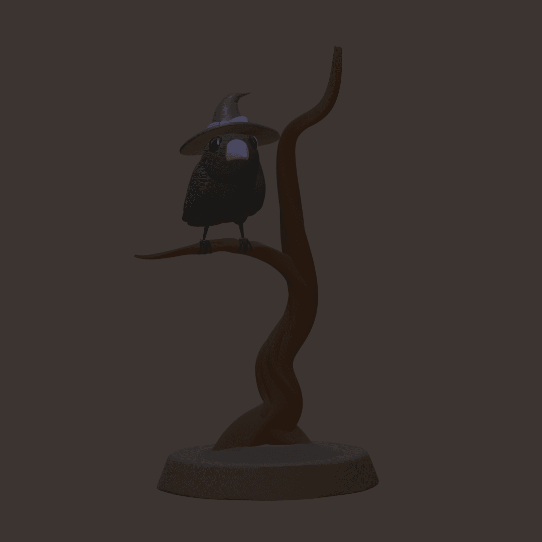 The Crowstess 3d model