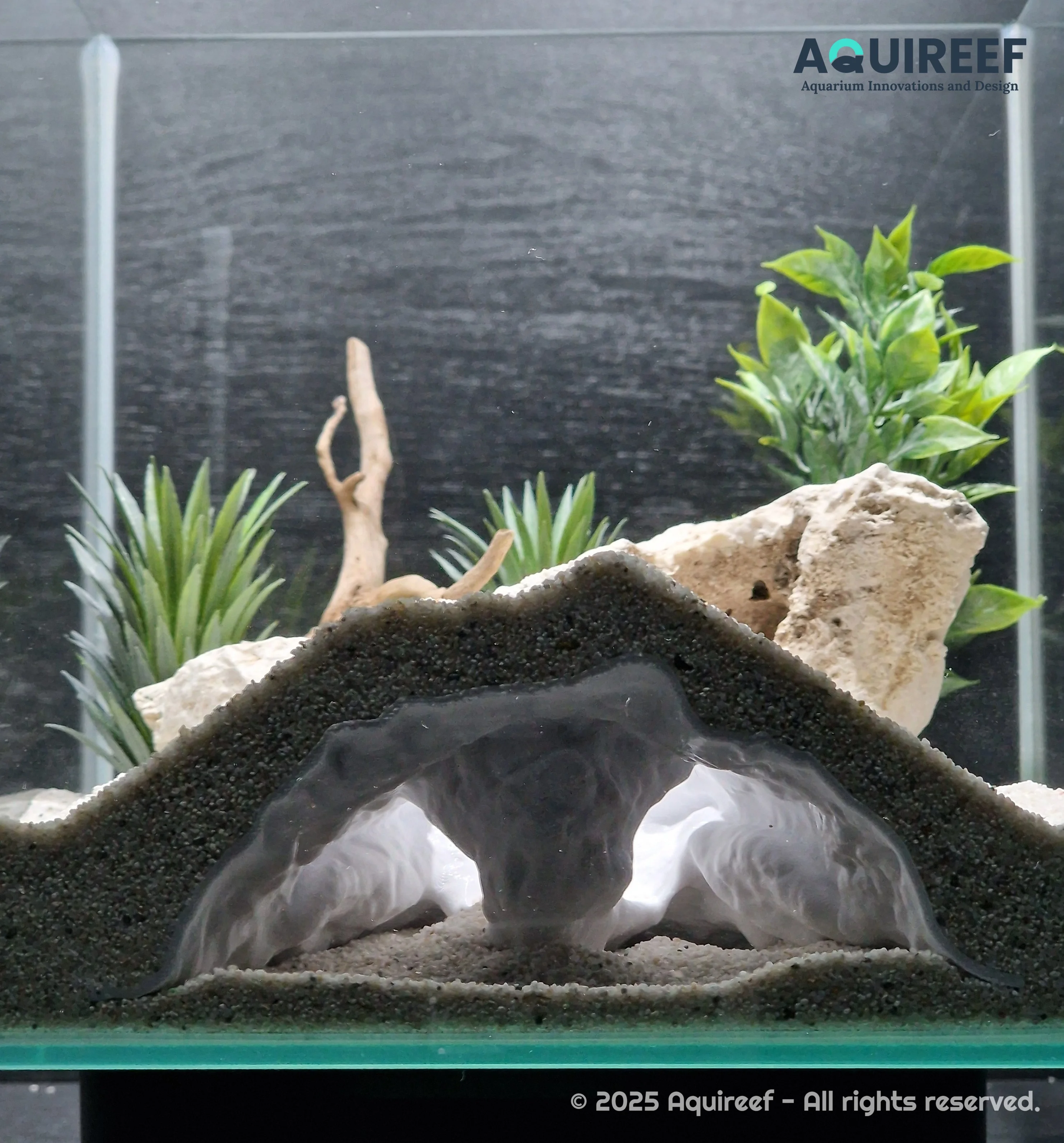 Aquarium & Terrarium Elephant Nose Tunnel Cave | Fish Tank and Terrarium Decoration 3d model