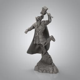 Norse Myth Thor (Pre-supported) 3d model