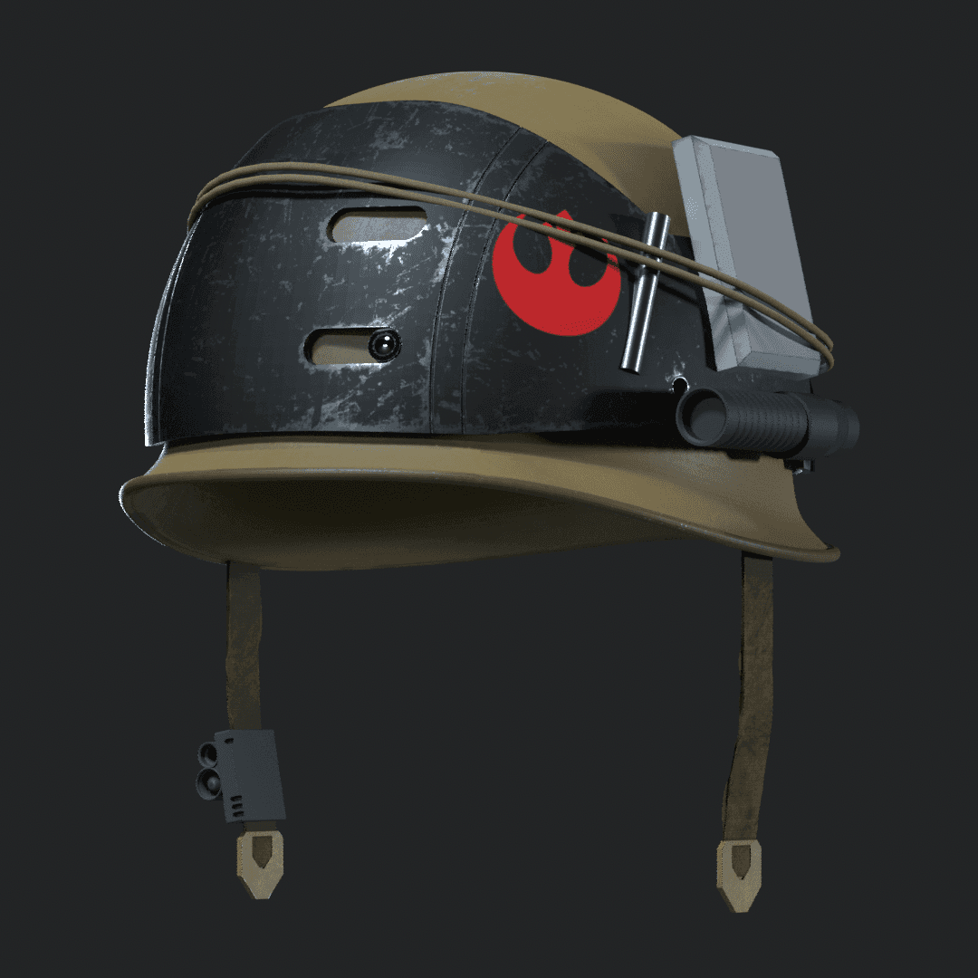 Rebel Marine Helmet 3d model