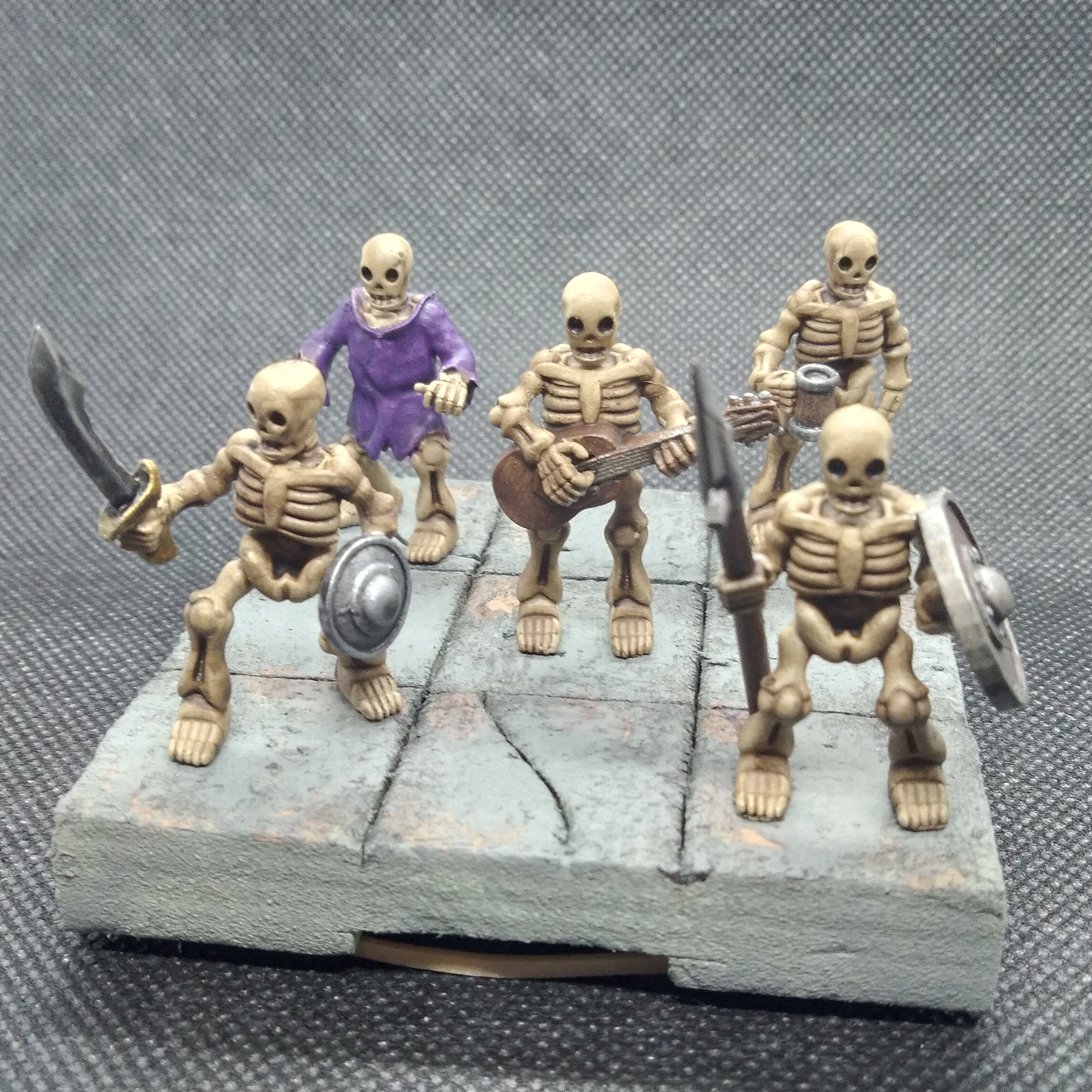 Skeleton Miniatures Bundle 3d model