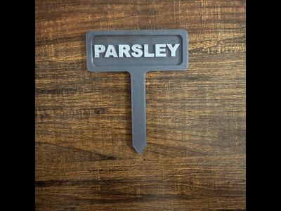 Parsley Garden Marker | 3D Print 3MF 3d model