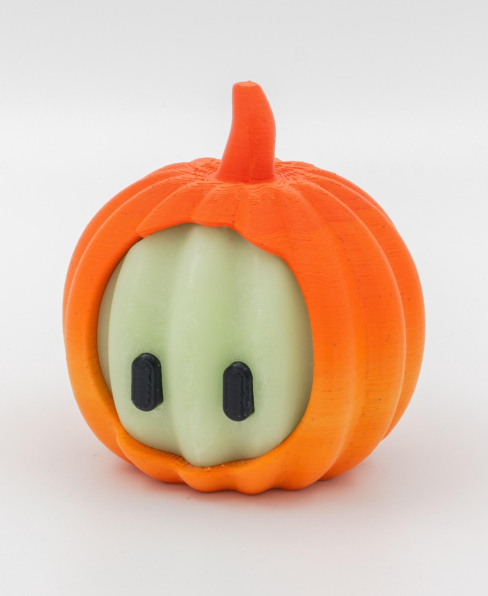 fall guys pumpkin - Printed in Polymaker Polyterra (glow ni the dark) filament and printed on Bambulab P1P and XIC
@thangs3dcontest - 3d model
