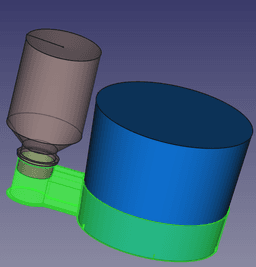 Self watering planter tray 3d model