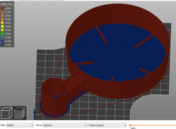 Self watering planter tray 3d model