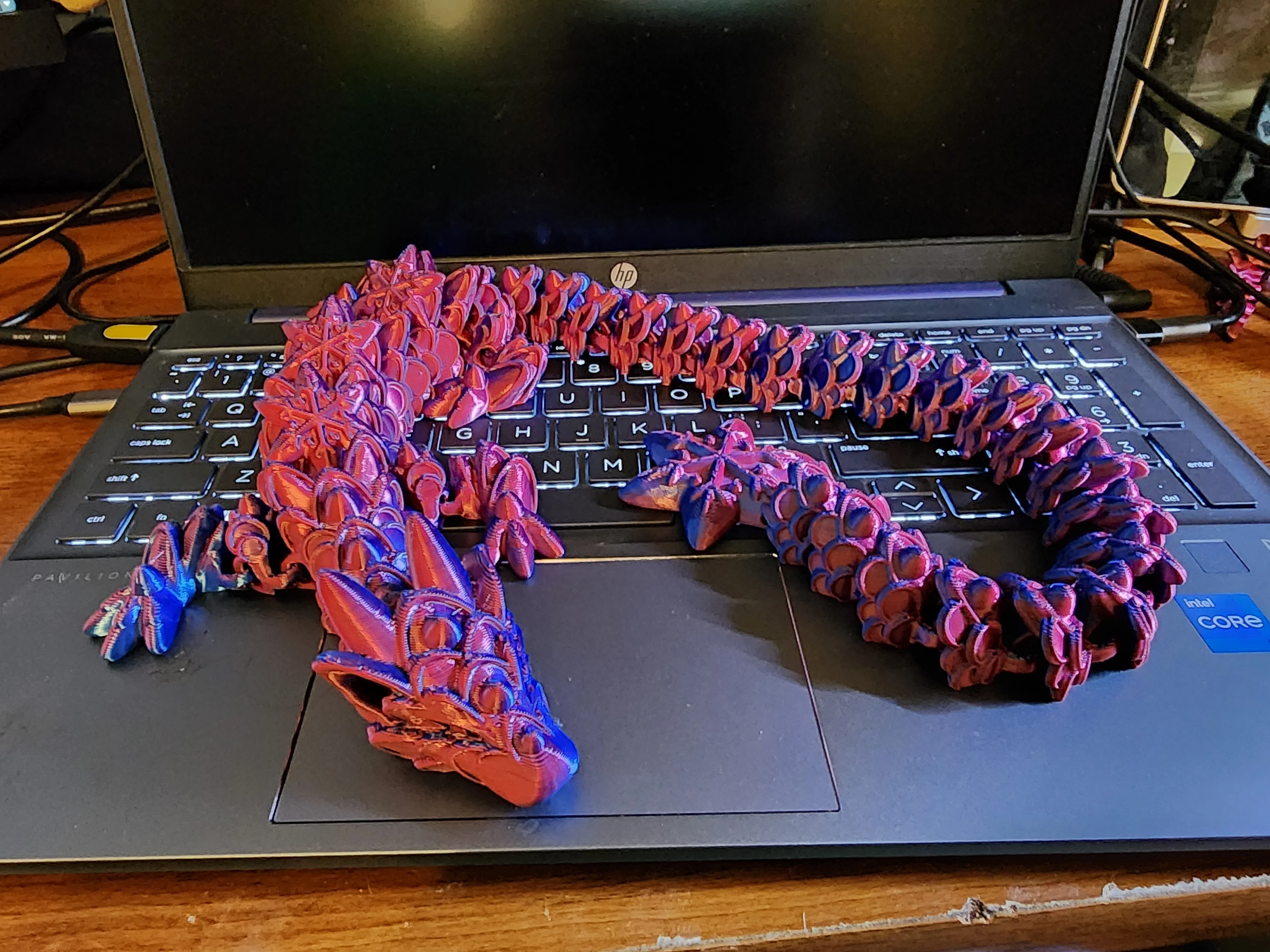 Fantastic model, with any filament printed, but the dual color is stunning!