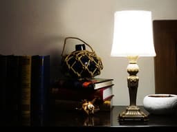 Pine cones table lamp 3d model