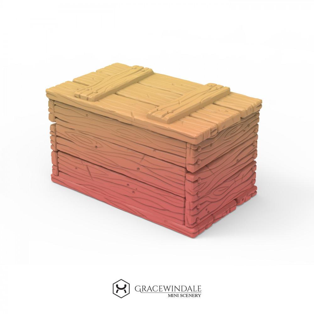 Old Crate 3d model