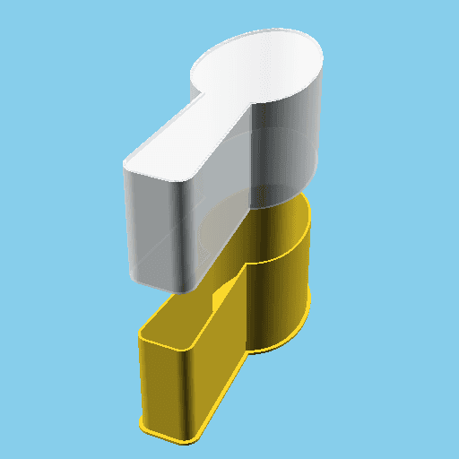 Spoon, nestable box (v1) 3d model
