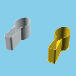 Spoon, nestable box (v1) 3d model