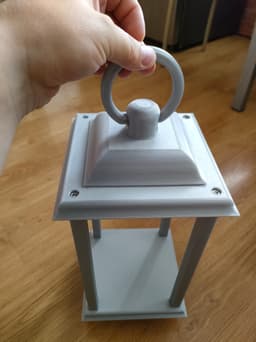 Simple decorative lantern 3d model