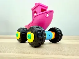 Fun design. Printed and assembled nicely. 3d model