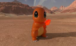 Bashful Charmander 3d model