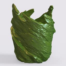 UNIQUE SCULPTURAL ORGANIC PLANTER 3d model