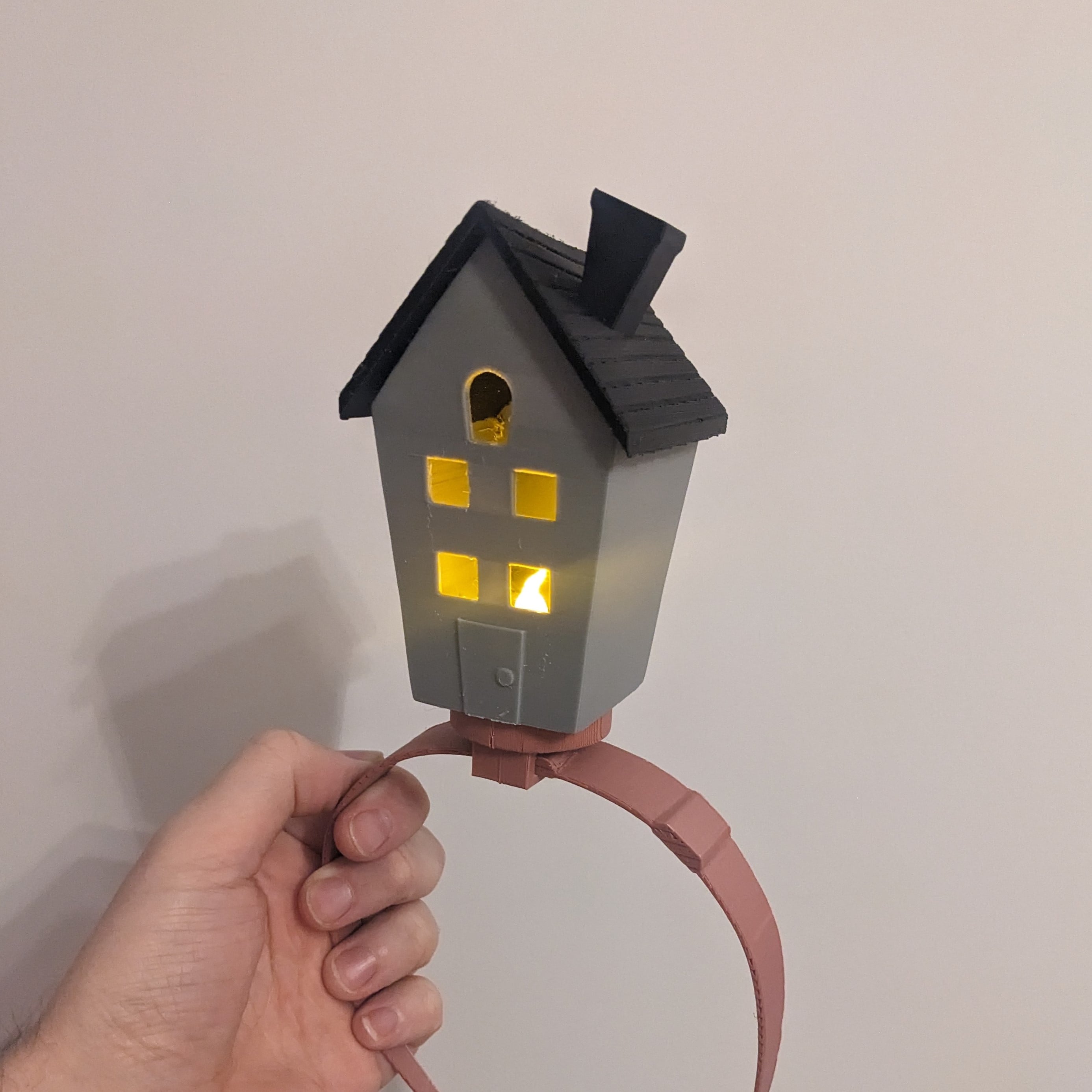 Modular Halloween Headband HalloweenWearable 3d model
